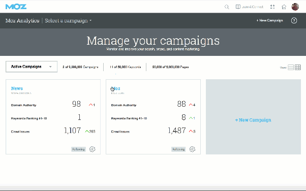 Это действительно один из моих любимых бесплатных инструментов SEO , хотя это премиум-инструмент, который предлагает множество замечательных функций, таких как анализатор ключевых слов, SEO-аудит, инструменты оптимизации и ранжирования страниц и многое другое