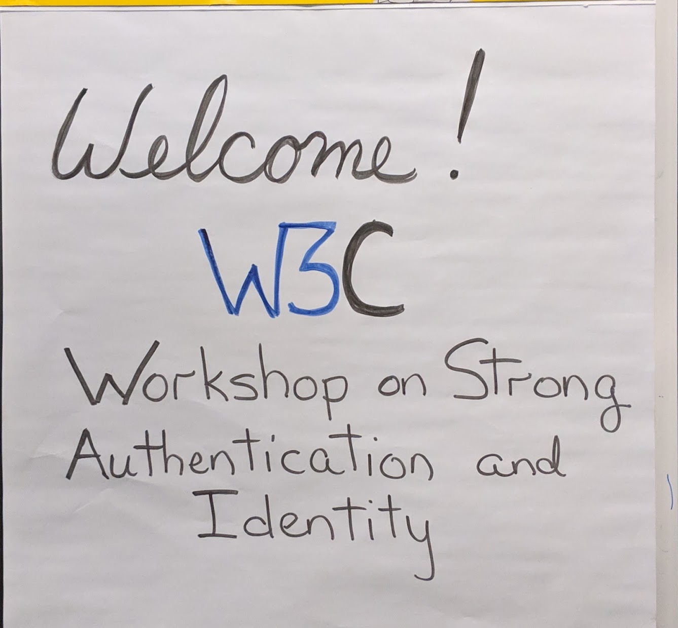W3C опублікував сьогодні   звіт   з   Семінар W3C з питань сильної аутентифікації та ідентичності   , що відбувся 10-11 грудня 2018 року в Редмонд, штат Вашингтон (США)