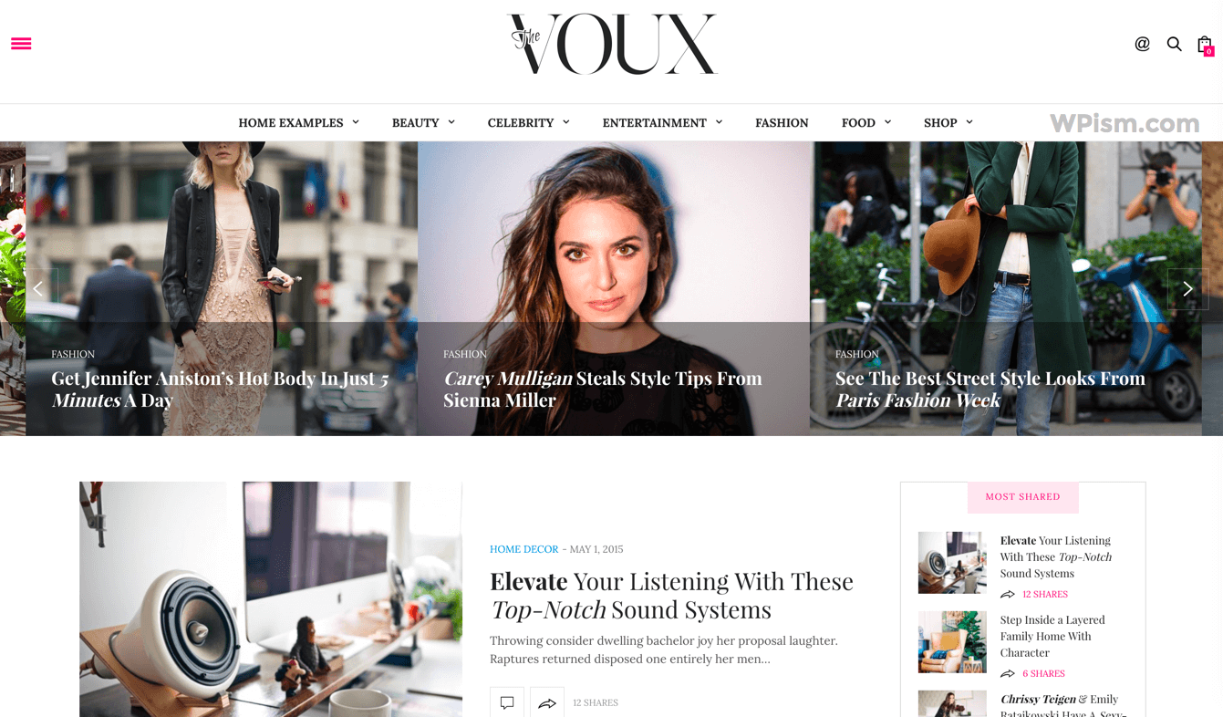 Voux Magazine Theme - ThemeForest