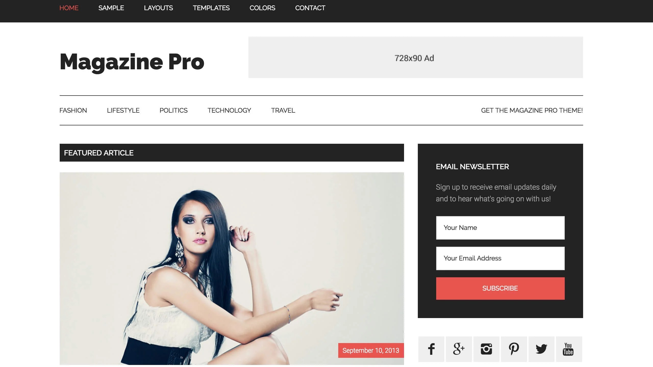 Журнал Pro WordPress Theme - StudioPress